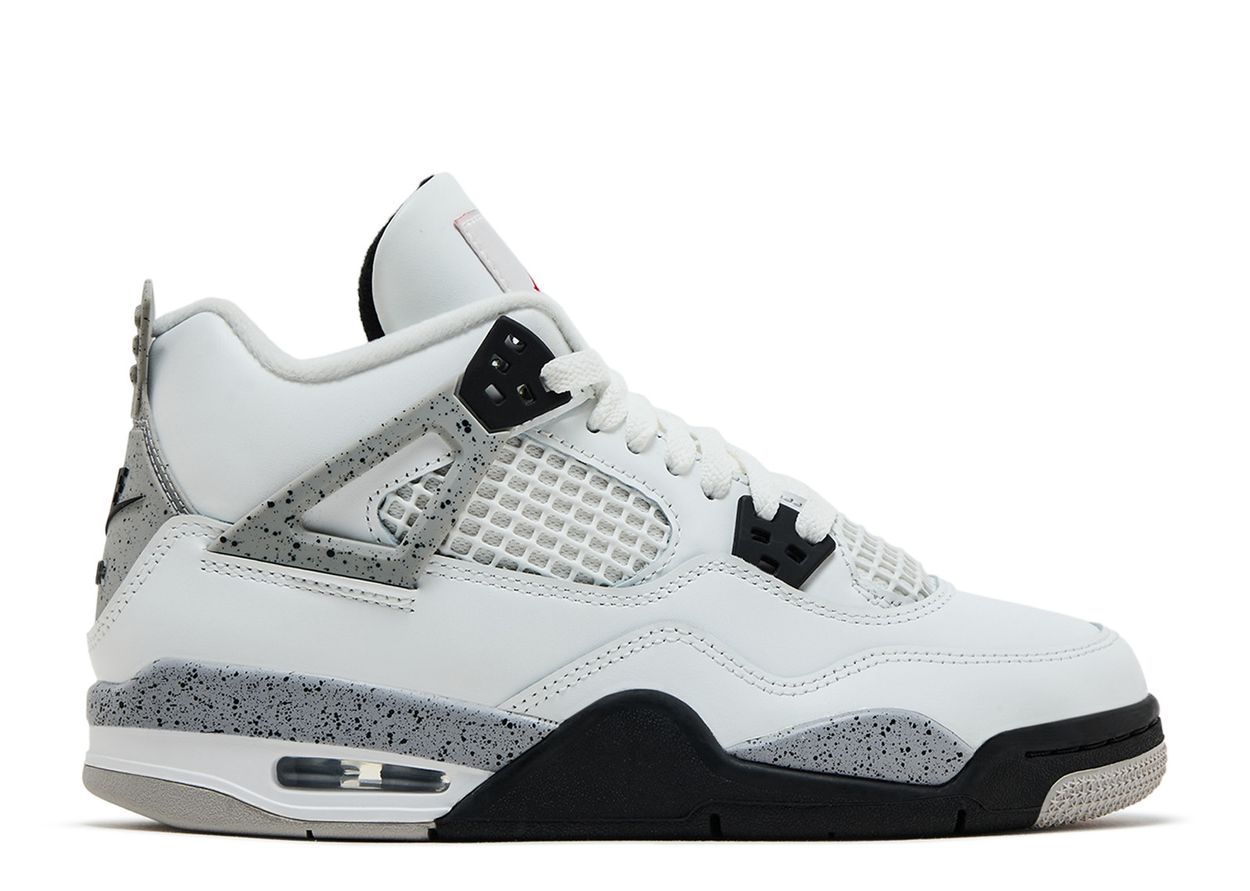 Jordan 4 Retro White Cement 2025 (GS)