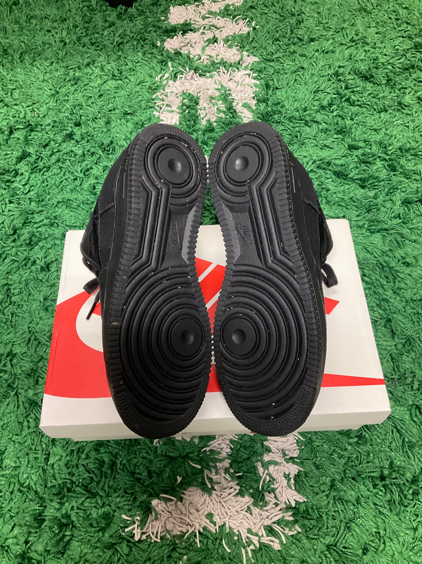 Stussy x Air Force 1 Low 'Triple Black' (USED)