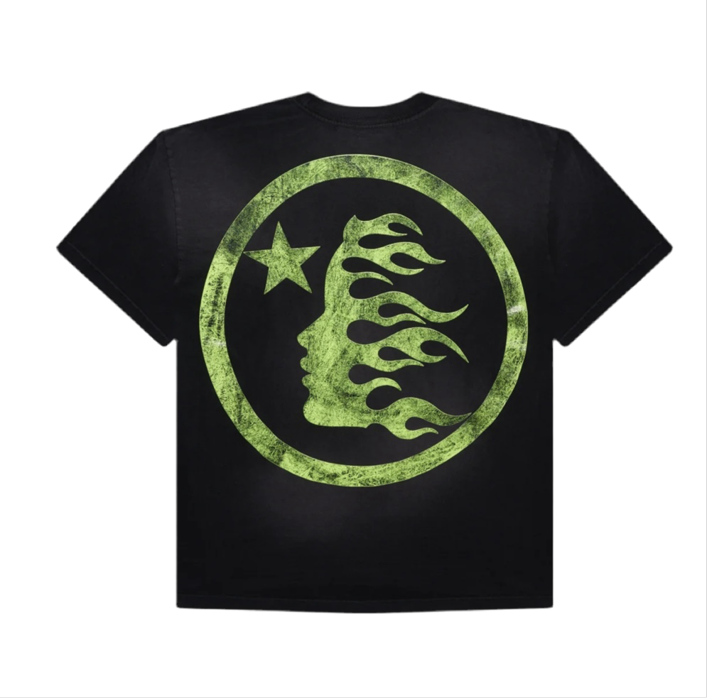 Hellstar Sports Core Logo Gel T-shirt Light Green