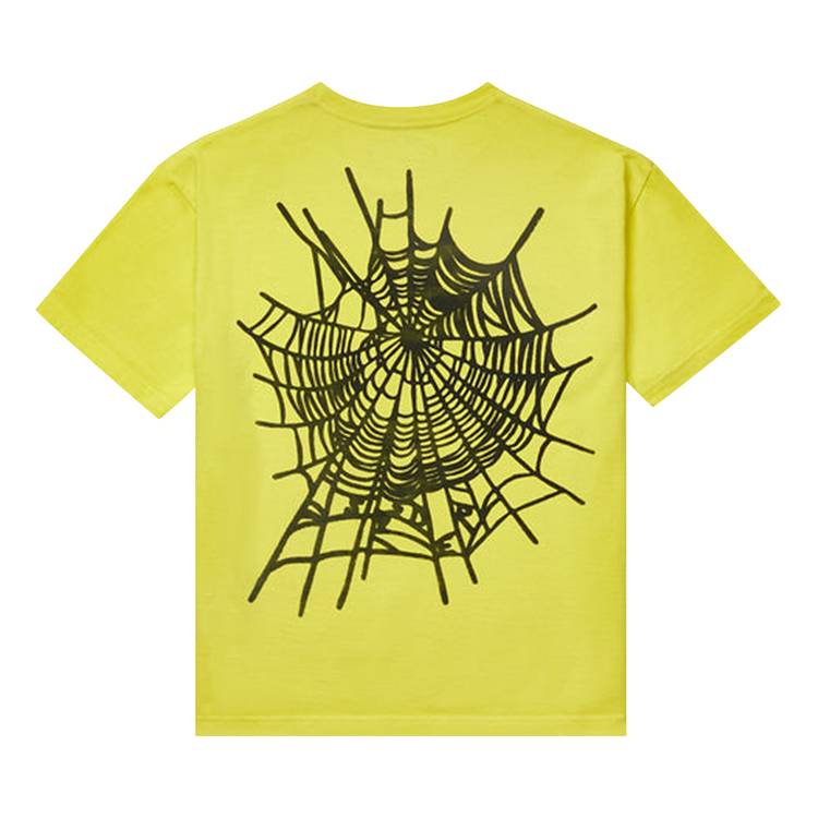 Sp5der Web Tee Yellow/Black