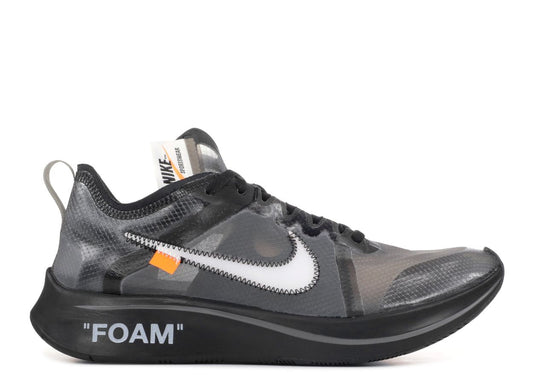 Nike Zoom Fly Off-White Black Silver(Pre-Owned)
