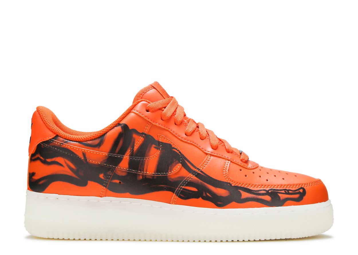 Air Force 1 Low 'Orange Skeleton