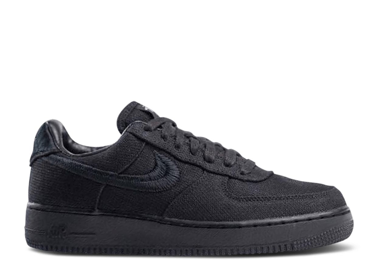 Stussy x Air Force 1 Low 'Triple Black' (USED)