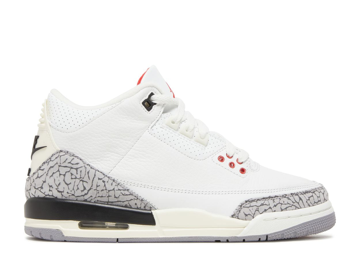 Jordan 3 Retro GS 'White Cement Reimagined'