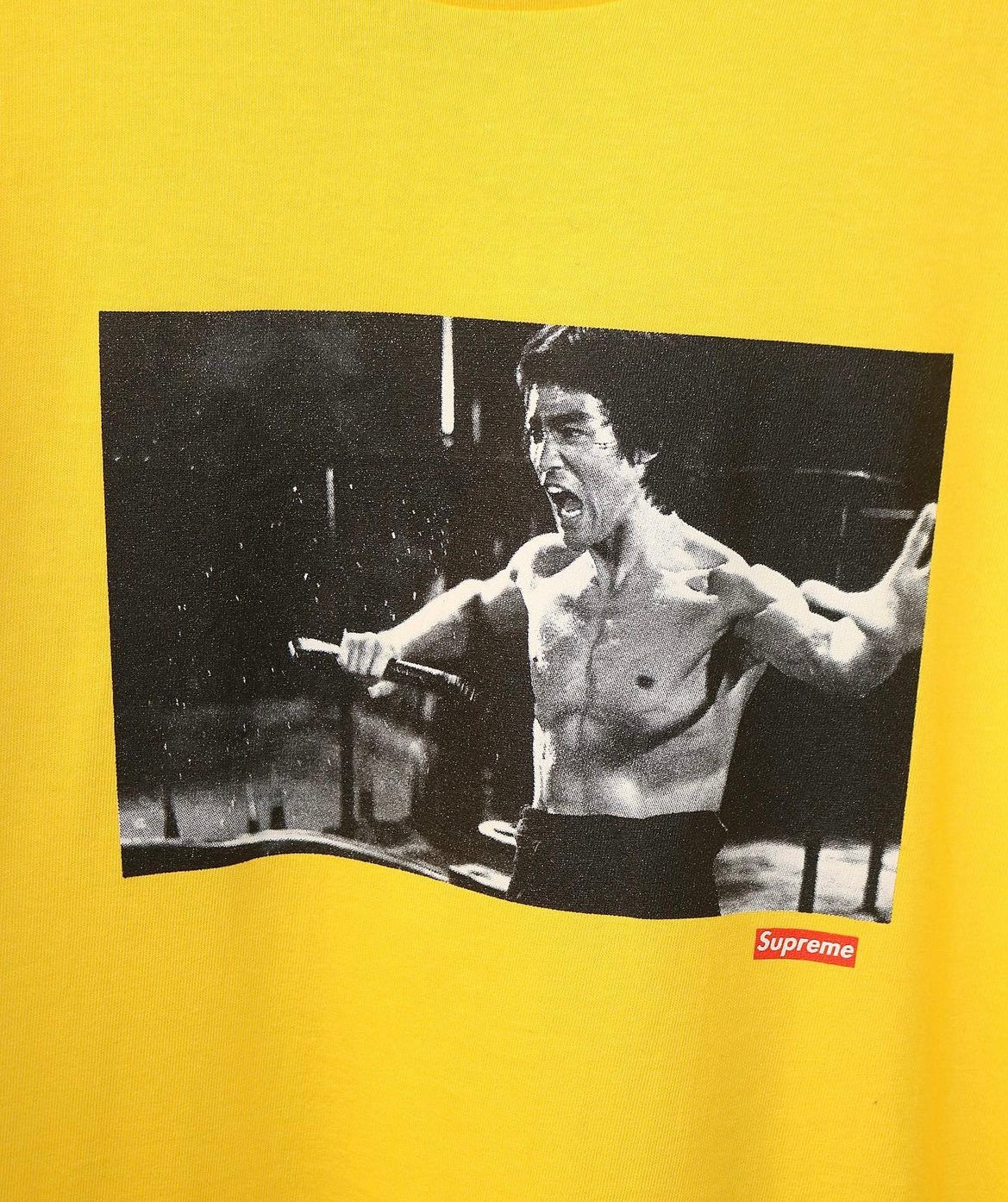 Supreme x Bruce Lee Yellow Tee