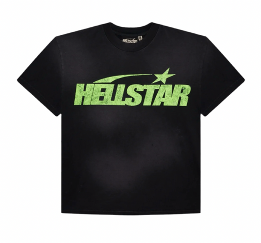 Hellstar Sports Core Logo Gel T-shirt Light Green