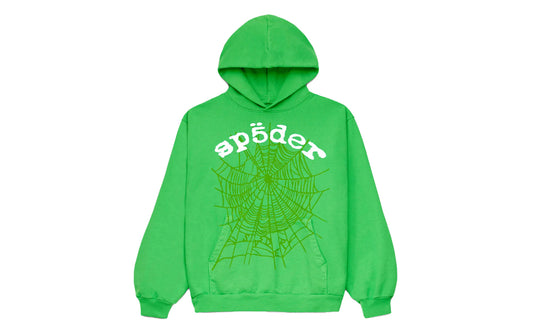 Sp5der Legacy Hoodie Green