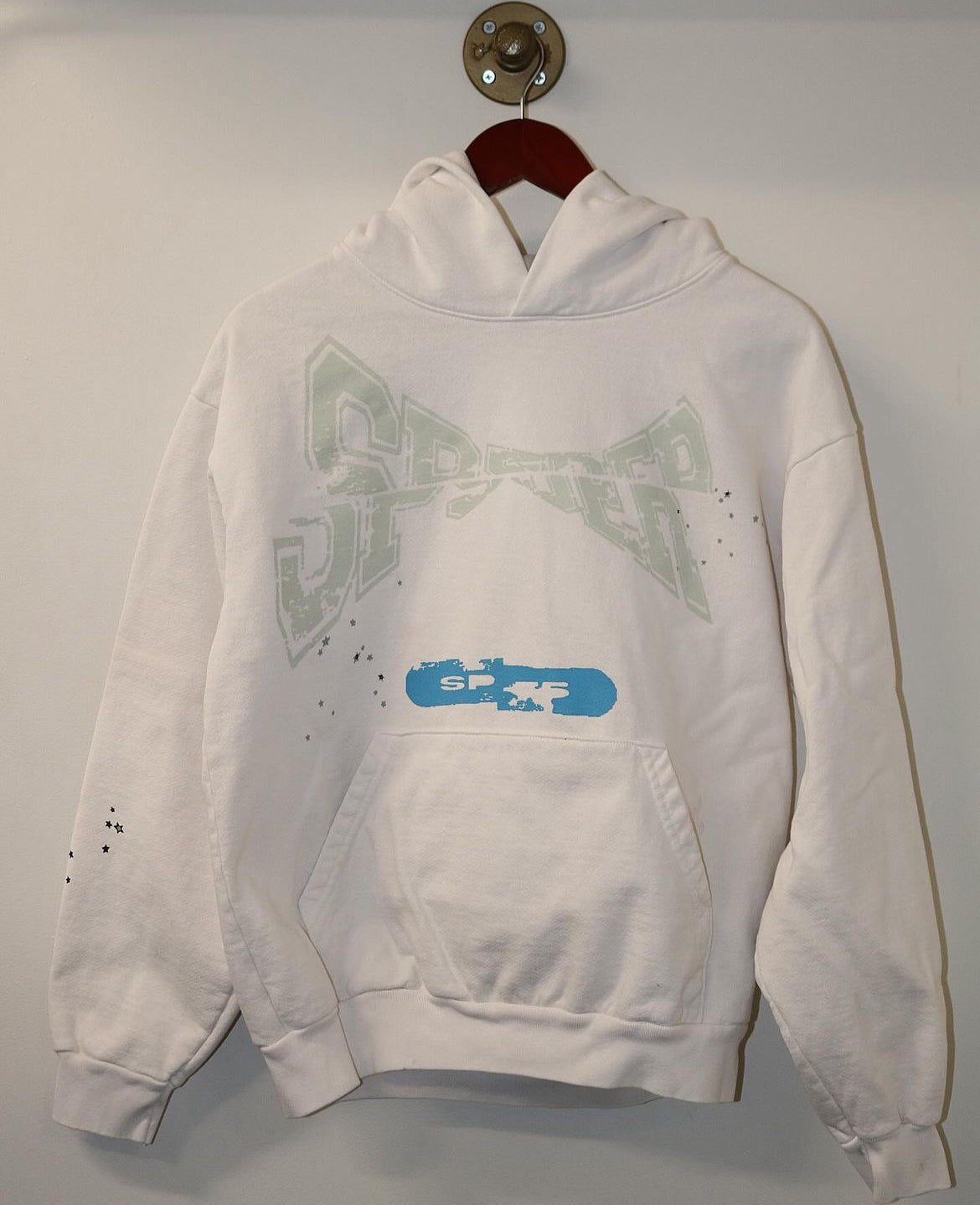 Sp5der Adult Sweatshirt Egg Shell (Pre-Owned)