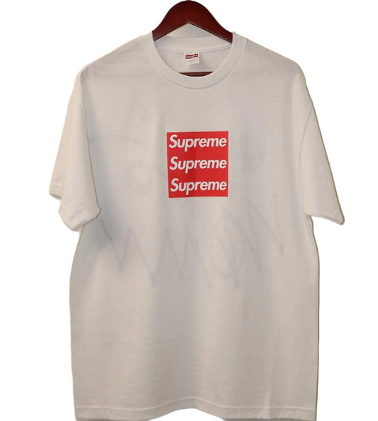 Supreme x Asspizza Triple Box Logo Tee