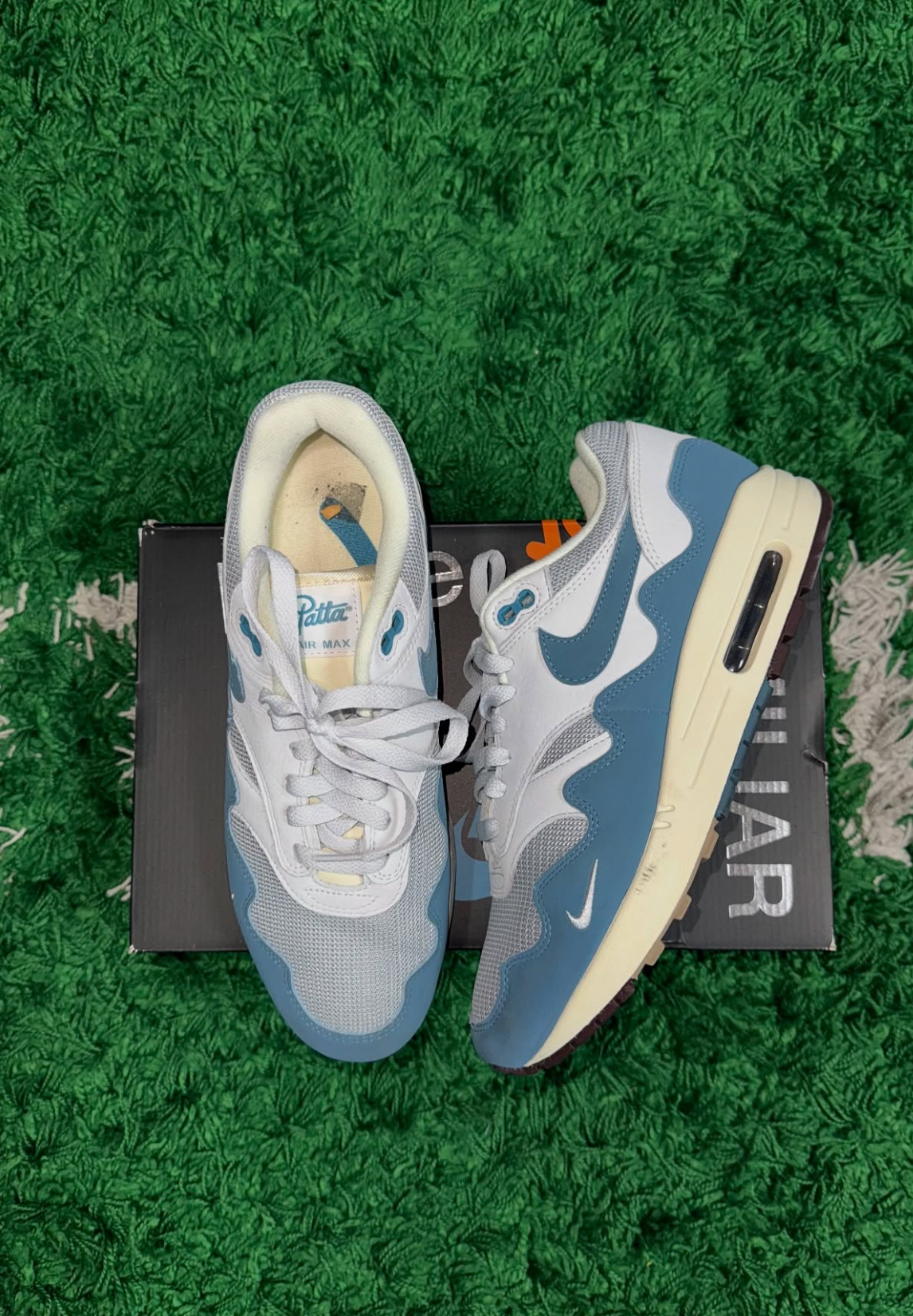 Patta x Air Max 1 'Noise Aqua'