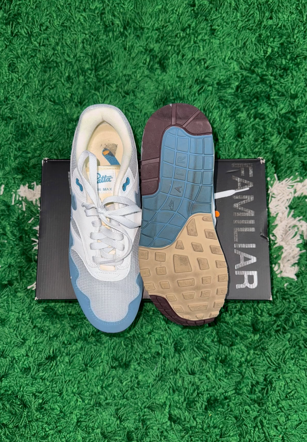 Patta x Air Max 1 'Noise Aqua'