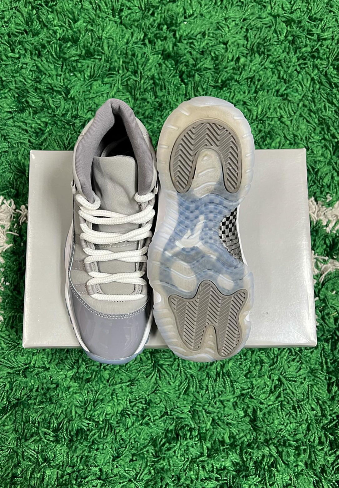 Jordan 11 Retro GS 'Cool Grey' 2021(USED)