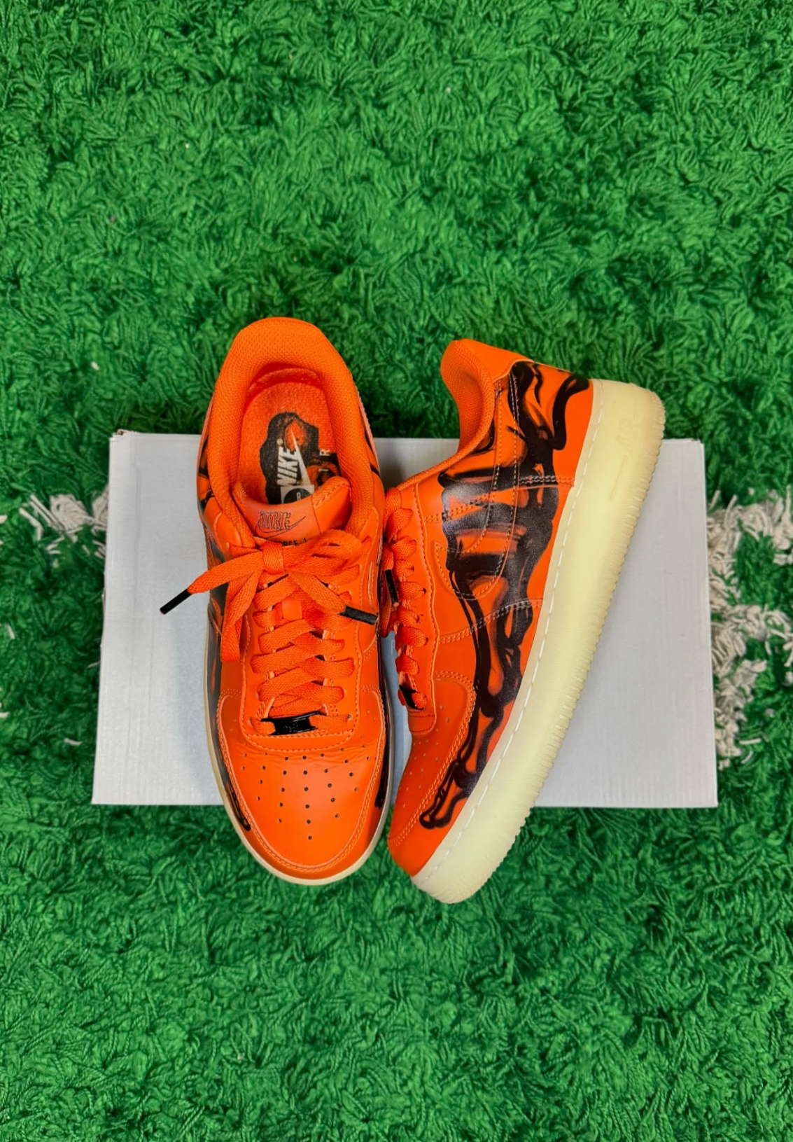 Air Force 1 Low 'Orange Skeleton