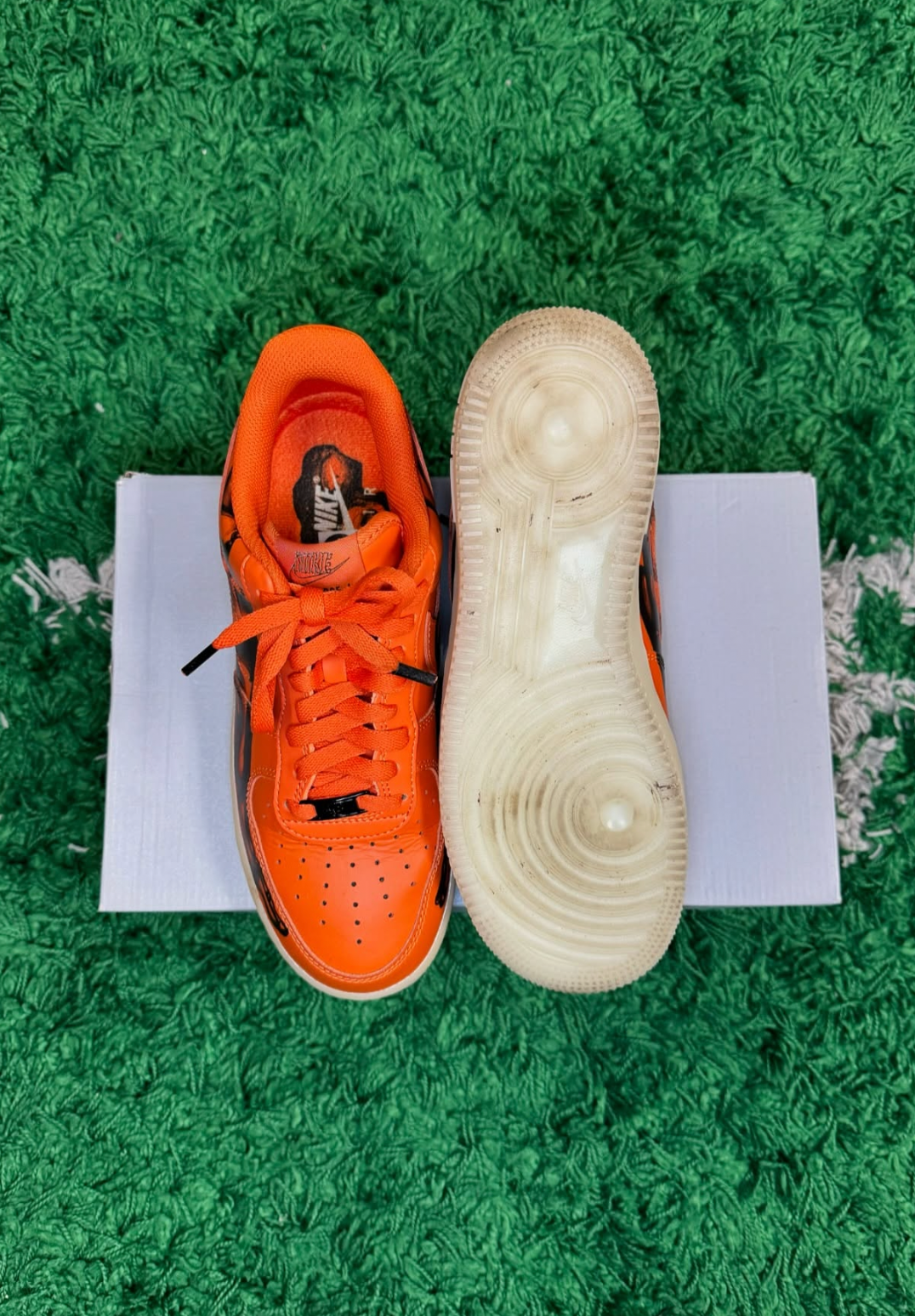 Air Force 1 Low 'Orange Skeleton