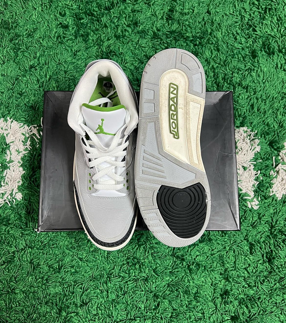 Jordan 3 Retro Chlorophyll (Pre-Owned)