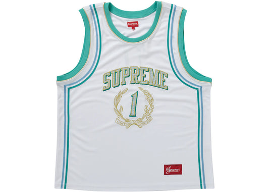 Supreme Campioni Basketball Jersey White