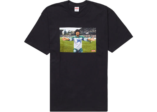 Supreme Maradona Tee Black