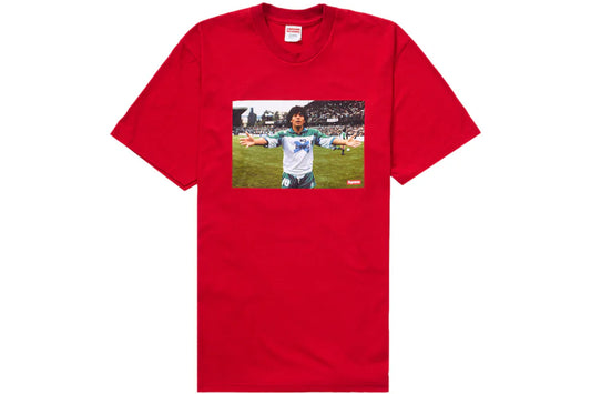 Supreme Maradona Tee Red