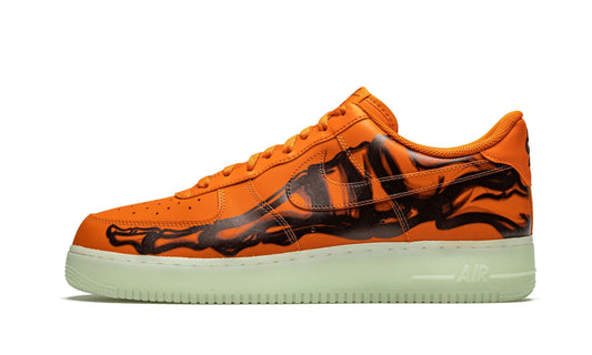 Nike Air Force 1 Low Orange Skeleton Halloween (2020)(Pre-Owned)